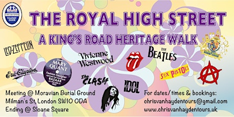 The Royal High Street: A King's Road Heritage Walk + Drinks tickets