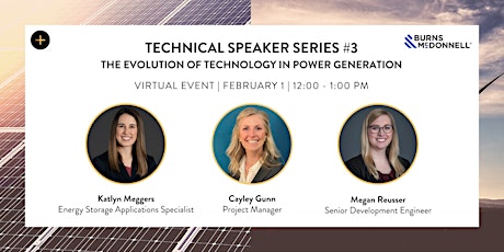 W+P Tech Speaker Series #3: The Evolution of Technology in Power Generation tickets