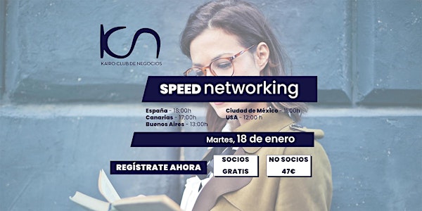 KCN Speed Networking Online Zona Norte - 18 de enero