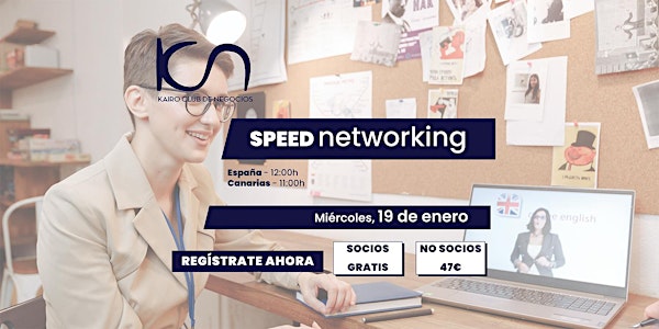 KCN Speed Networking Online Zona Catalunya - 19 de enero