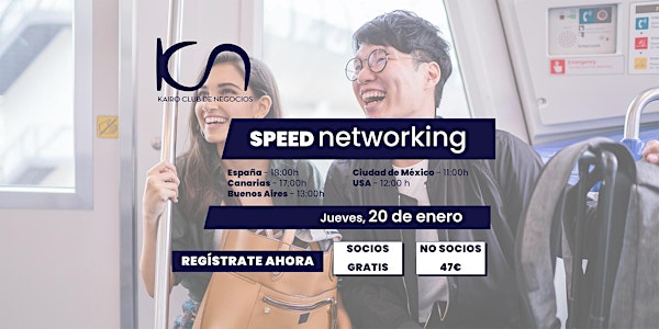 KCN Speed Networking Online Zona Centro - 20 de enero