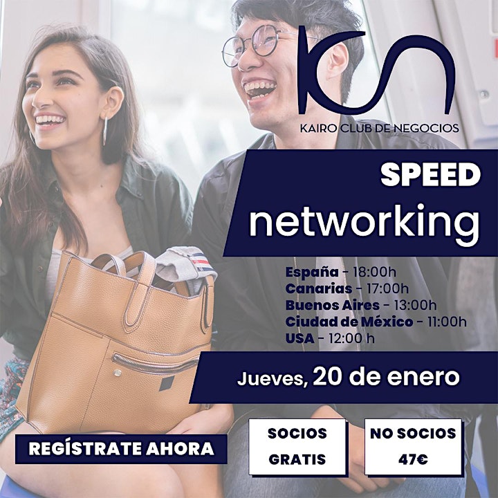 Imagen de KCN Speed Networking Online Zona Centro - 20 de enero