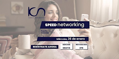 KCN Speed Networking Online Zona Norte - 26 de enero entradas