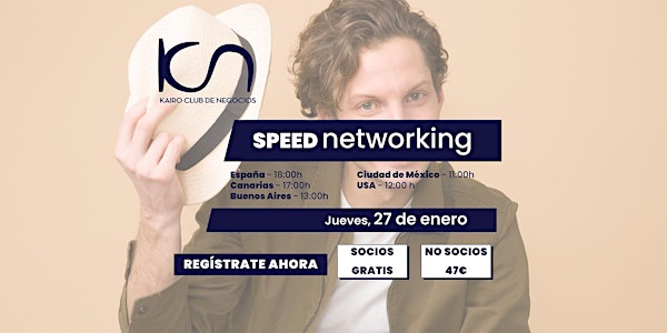 KCN Speed Networking Online Zona Sur - 27 de enero