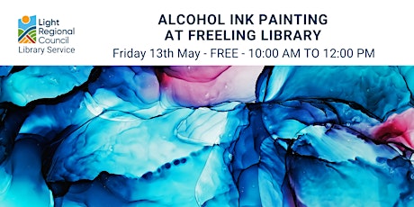 Alcohol Ink Painting @ Freeling Library tickets