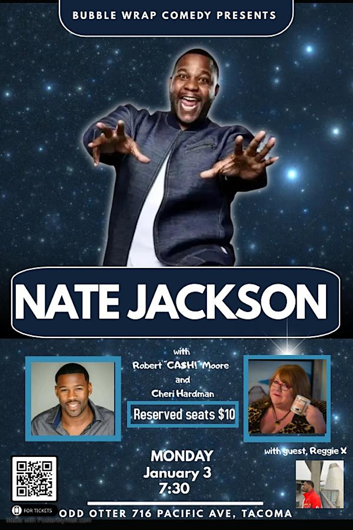 
		Bubble Wrap Comedy presents Nate Jackson image
