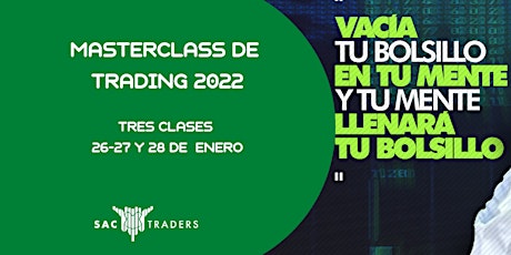 Master Class  de Trading 2022 entradas
