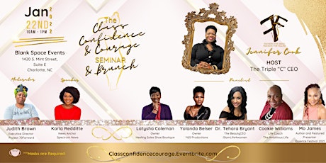 The Class, Confidence & Courage Seminar & Brunch tickets