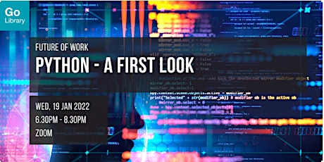 Python - A First Look | Future of Work tickets