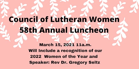 CLW 58th Annual  Luncheon tickets