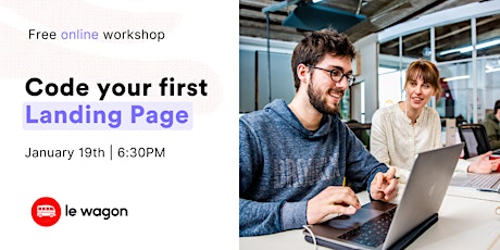 [Online workshop] Code your first Landing Page! tickets