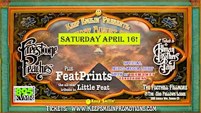 FREESTONE PEACHES & FEATPRINTS / Allman Brothers Little Feat! tickets