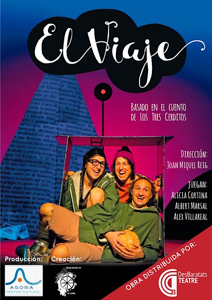 Imagen de Ágora GC y Tragaleguas teatre  EL VIAJE (MENUTSBARRIS)Teatro infantil