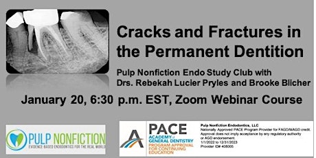 Pulp Nonfiction Study Club: Cracks and Fractures in the Adult Dentition tickets