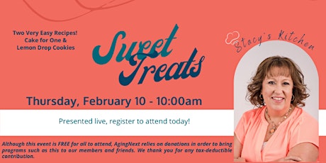 Stacy's Kitchen Presents: Sweet Treats! tickets