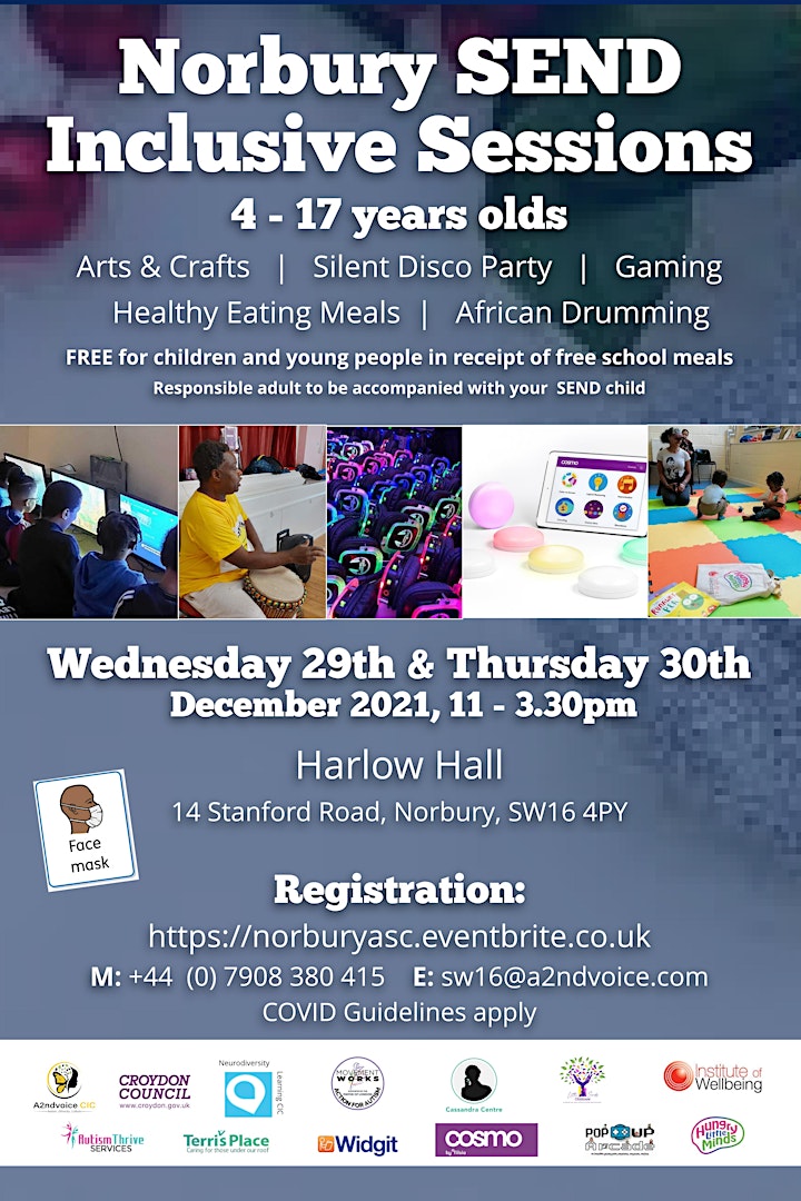 
		Autism and ADHD Christmas Club, Norbury image
