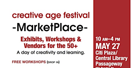 Creative Age Festival Marketplace primary image