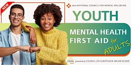 Youth Mental Health First Aid Certification Virtual  (Alabamians) tickets