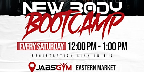 New Body Bootcamp tickets