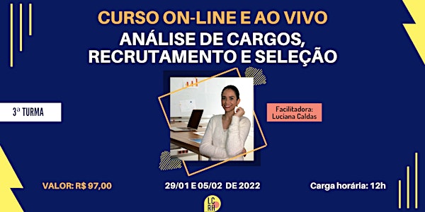 Curso on-line: Análise de Cargos, Recrutamento e Seleção