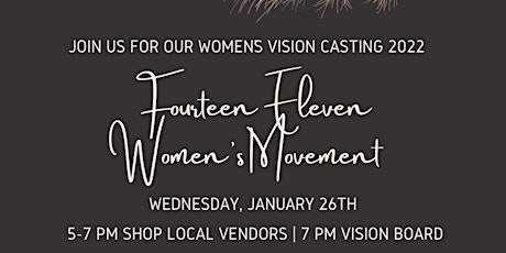 Fourteen Eleven Women’s Movement Vision Casting 2022 tickets