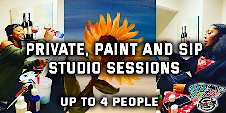 PAINT AND SIP SMALL GROUP SESSIONS! LIVE DJ PARTYWIDME tickets