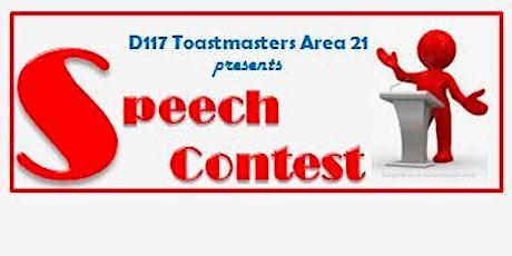 D117 Area 21 International & Evaluation Speech Contest tickets