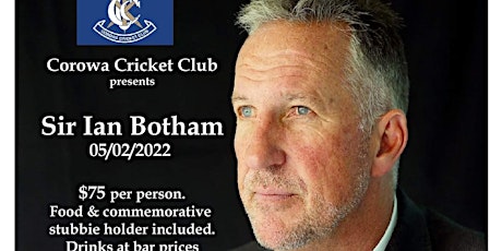 An Evening with Lord Ian Botham tickets