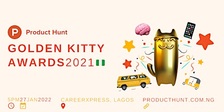 Product Hunt's Golden Kitty Awards tickets
