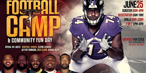 Tyre Phillips Football Camp & Community Fun Day
