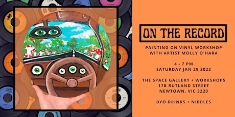 On the Record | Acrylic Painting Workshop 29/01/2022 tickets