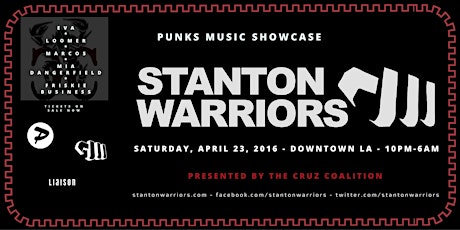 Punks Music Showcase: Stanton Warriors in LA by The Cruz Coalition primary image