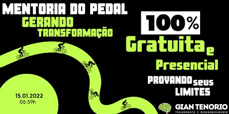 Imagem principal do evento 1ª MENTORIA DO PEDAL  - Gerando Transformação - DESENVOLVIMENTO HUMANO