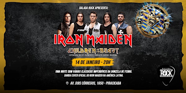 Balada Rock Apresenta - Iron Maiden Cover - Children Of The Beast