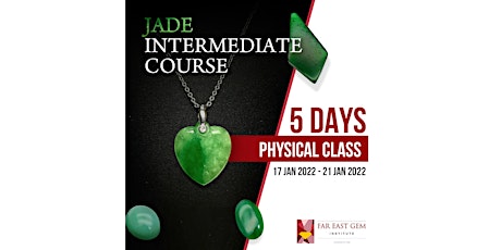 Certificate in Jade (5 Days course) tickets