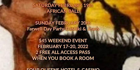 Stepping Straight Out Of Africa into Las Vegas tickets