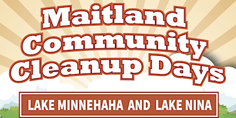 Maitland Community Cleanup - Lake Minnehaha and Lake Nina boletos