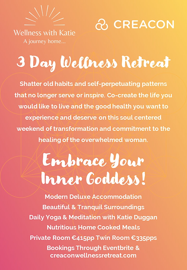 Embrace Your Inner Goddess Retreat Series at Creacon Wellness image