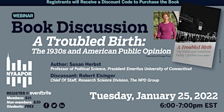 A Troubled Birth: The 1930s and American Public Opinion boletos
