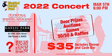Disabled Patriot Fund 2022 Concert tickets