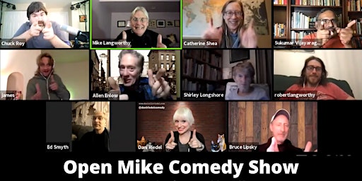 Open Mike Comedy Show (Virtual Event)