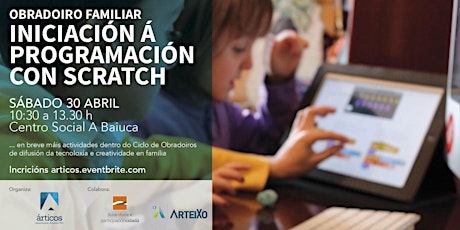 Imagen principal de Obradoiro familiar iniciación a programación con Scratch