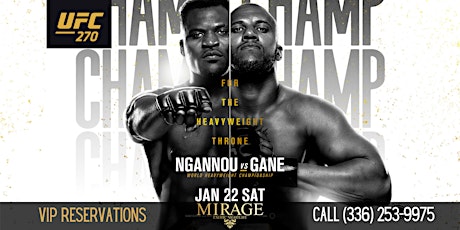 UFC 270 Fight Night at Mirage Exotic Nightlife tickets