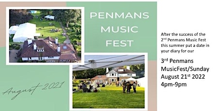 3rd Penmans Musicfest tickets