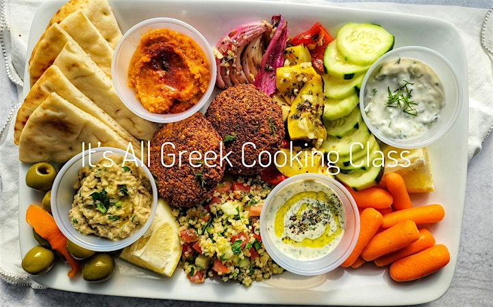 
It's All Greek! Cooking Class image
