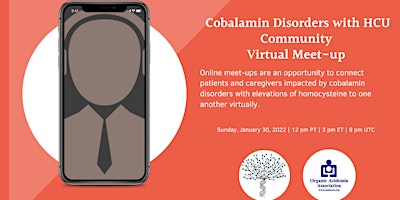 Cobalamin disorders with HCU Virtual Meet-up