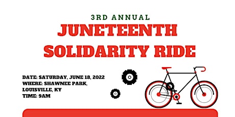 3rd Annual Juneteenth Solidarity Ride primary image