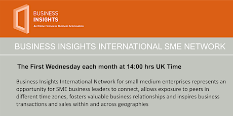 Business Insights International Network 02 February 2022 tickets
