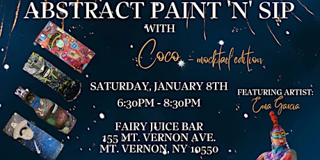 Paint 'n' Sip with Coco - Mocktail Edition tickets