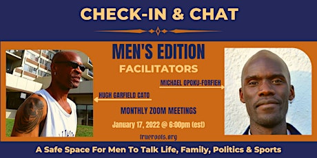 CHECK-IN & CHAT - MEN'S EDITION tickets